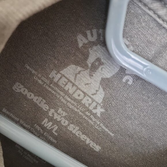 Goodie Two Sleeves Jimi Hendrix Electric Ladyland Distressed Light Gray Tee M/L - Picture 9 of 9